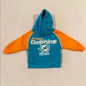NFL Miami Dolphins Infant Sweatshirt w/ hood
